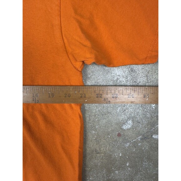 Harley-Davidson Cancun Mexico T-Shirt Orange Unisex Size Large Vintage 90s/2000s - Picture 8 of 9